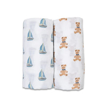 Load image into Gallery viewer, Lulujo - Cotton Muslin Set of 2
