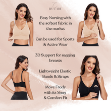Load image into Gallery viewer, By Cade The Easy Sports Nursing Maternity Bra