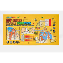 Load image into Gallery viewer, Flower Monaco DIY Paper House Painting
