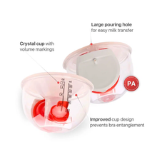 Load image into Gallery viewer, Imani Handsfree Cups (Clear) with Silicone Funnels