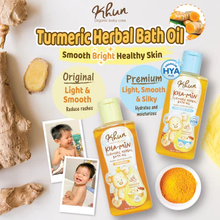 Load image into Gallery viewer, Khun Organic Turmeric Herbal Bath Oil