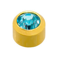Load image into Gallery viewer, Caflon Birthstones - Gold PLated & White stainless