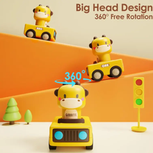 Load image into Gallery viewer, The Kiddie Concept Press and Go Animal Toy Car