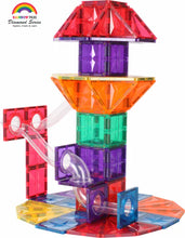 Load image into Gallery viewer, Mimmo and Me Marble Run Race Track - Diamond Series 63pcs