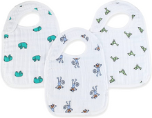 Load image into Gallery viewer, Aden + Anais Snap Bib pack of 3