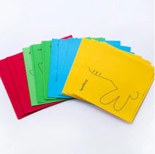 Load image into Gallery viewer, Joan Miro Kid's Fun Paper Cut Kit by Joan Miro (Colorful Papers Scissors Glue Stick Set DIY Kids Toy)