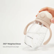 Load image into Gallery viewer, Mother-K Hug Weighted Straw Bottle 300ml