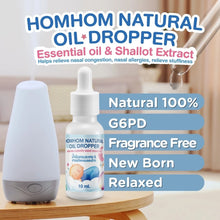 Load image into Gallery viewer, HomHOM Natural Oil Dropper - Nasal Congestion