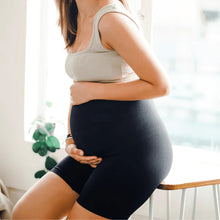 Load image into Gallery viewer, Carry-On Baby Maternity Lift and Support Biker Shorts