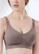 Load image into Gallery viewer, Mamamaway - 210890P - Ultra Breezy / Antibacterial Seamless Maternity & Nursing Bra (Meryl Skinlife)