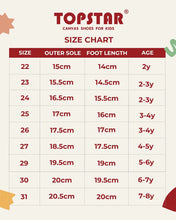 Load image into Gallery viewer, Topstar Ergonomic Kids Canvas Shoes (SKU 2065)