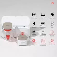 Load image into Gallery viewer, Imani i2 Plus Handsfree Wearable Breast Pump with Charging Dock (PAIR)
