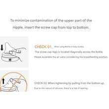 Load image into Gallery viewer, Mother-K Silicone Nipple for Disposable Feeding Bottle