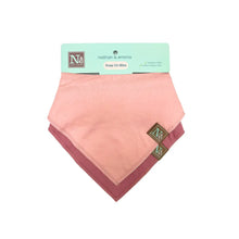Load image into Gallery viewer, Nathan & Emma Bandana Cotton/Fleece Baby Bib