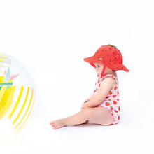 Load image into Gallery viewer, Zoocchini Snap Swimsuit & Sunhat Set