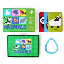 Load image into Gallery viewer, Joan Miro Children Ring Flash Cards Chinese-English,Reading Learning Educational