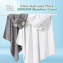 Load image into Gallery viewer, Infantway Baby Hooded Towelrobe