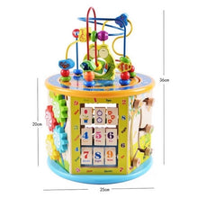 Load image into Gallery viewer, Wooden 8 Syncretic Multifunctional intelligence Big around beads