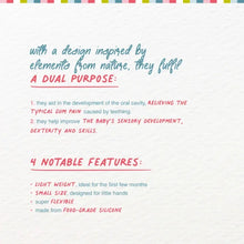 Load image into Gallery viewer, Suavinex Cloud Baby Teether - Soft, Food-Grade Silicone for Gentle Gum Relief (6+ Months)