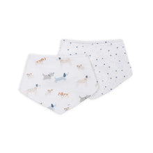 Load image into Gallery viewer, Lulujo Muslin Bandana Bibs