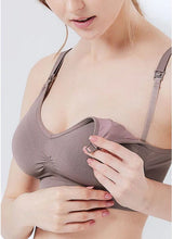 Load image into Gallery viewer, Mamamaway - 210890P - Ultra Breezy / Antibacterial Seamless Maternity & Nursing Bra (Meryl Skinlife)