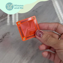 Load image into Gallery viewer, Mimmo and Me Mini Magnetic Tiles 32-Pieces