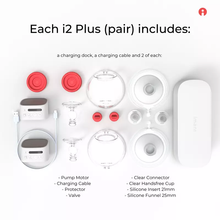 Load image into Gallery viewer, Imani i2 Plus Handsfree Wearable Breast Pump with Charging Dock (PAIR)