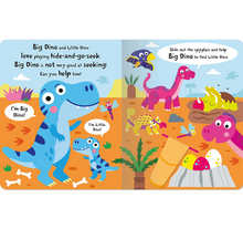 Load image into Gallery viewer, Magic Spyglass Books Big Big Dino Little Dino