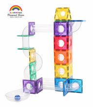 Load image into Gallery viewer, Mimmo and Me Marble Run Race Track - Diamond Series 63pcs