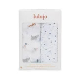 Load image into Gallery viewer, Lulujo - Cotton Muslin Set of 2