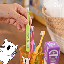 Load image into Gallery viewer, Baby Moby Toddler Toothbrush