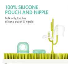 Load image into Gallery viewer, Boon Set of 3 Nursh Silicone Baby Feeding Bottle (with Pouches) 4oz