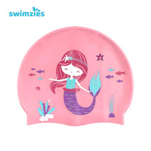 Load image into Gallery viewer, Swimzies Kids 100% Silicone Swim Caps