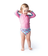 Load image into Gallery viewer, Zoocchini UPF50 Rash guard & Swim Diaper Set