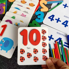 Load image into Gallery viewer, Wooden Treehole I love Mathematics