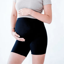 Load image into Gallery viewer, Carry-On Baby Maternity Lift and Support Biker Shorts