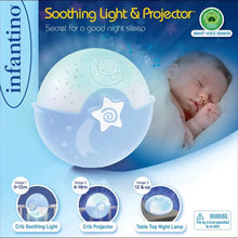 Load image into Gallery viewer, Infantino Wom Soothing Light & Projector