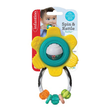Load image into Gallery viewer, Infantino Spin & Rattle Teether
