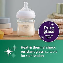 Load image into Gallery viewer, Philips Avent Glass Natural Response Baby Bottle