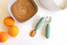 Load image into Gallery viewer, Beaba Set of 2 Stainless Steel Training Pre-Cutlery