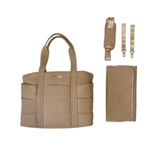 Load image into Gallery viewer, Bebe Chic Margaux Puff Tote