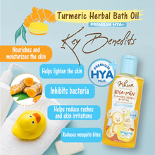 Load image into Gallery viewer, Khun Organic Turmeric Herbal Bath Oil