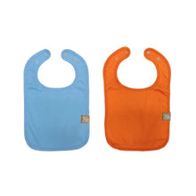 Load image into Gallery viewer, Nathan & Emma Cotton/Fleece Baby Bib
