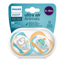 Load image into Gallery viewer, Philips Avent ultra air Animals pacifier 6-18m