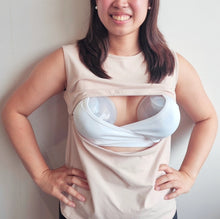 Load image into Gallery viewer, Elation’s breastfeeding tank top