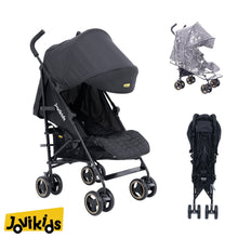 Load image into Gallery viewer, Jovikids Ezra Stroller Black