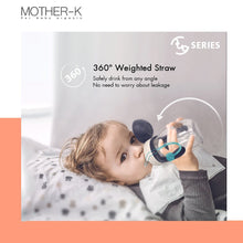 Load image into Gallery viewer, Mother-K Hug Weighted Straw Bottle 300ml