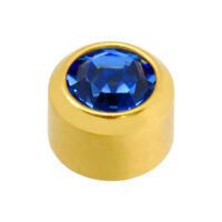 Load image into Gallery viewer, Caflon Birthstones - Gold PLated & White stainless