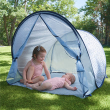 Load image into Gallery viewer, Babymoov Anti-UV Tent 50+ UPF Protection Blue Waves
