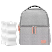 Load image into Gallery viewer, Olive & Cloud Breast Pump Bag with Cooler